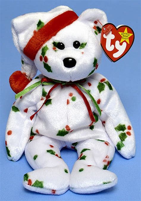 beanie baby christmas bear worth.